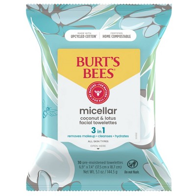Burt's Bees Facial Cleansing Towelettes - 30ct