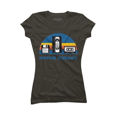 Junior's Design By Humans Never Forget By Tingsy T-Shirt