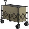 BEAFUP Collapsible Wagon 220lbs with Big All-Terrain Wheels 300L Folding Utility Cart for Camping, Beach, Gardening & Shopping - 2 of 4