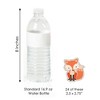 Big Dot of Happiness Fox - DIY Shaped Baby Shower or Birthday Party Cut-Outs - 24 Count - 3 of 4