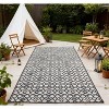 Okak Modern Reversible Large Carpet Area Rug for Outside Camping,Patio,Big Size Outdoor Easy-to-maintain Carpet - 3 of 4