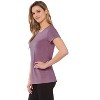 Rekucci Short Sleeve Scoop Neck Stretch T-Shirt for Women - 2 of 3
