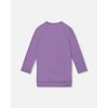 Deux par Deux Girl Super Softtunic Tee with Graphic Print Purple - 3 of 4