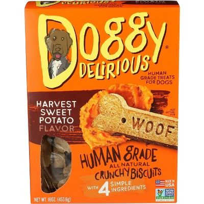 Doggy Delirious Dog Bone Sweet Potato Flavor - Case Of 6 - 16 Oz : Target