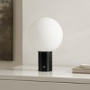 Moxy 12" Glass/Metal Table Lamp - Black/White - Safavieh - 2 of 4