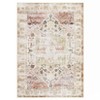 8x10 Rugs Non-Slip ¨C Vintage Distressed Area Rug Ultra-Soft Low Pile Carpet | Machine Washable Light Brown Rug with TPR Backing - 4 of 4