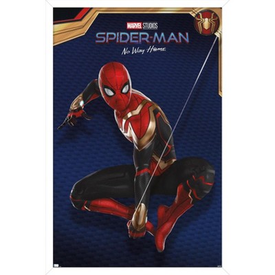 Trends International Marvel Spider-man: No Way Home - Duo Framed Wall  Poster Prints White Framed Version 22.375 X 34 : Target