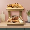 Sorbus Bamboo Basket, great Holder for Bread, Fruit and more - 3 of 4