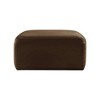 Meridian Furniture,Arc Velvet Ottoman - 3 of 4