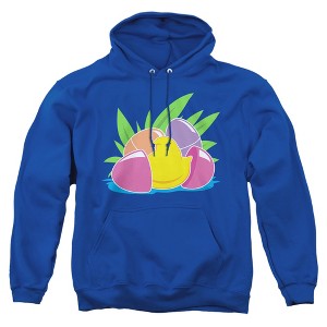Peeps Hatching Plastic Easter Egg Adult Pull-Over Hoodie - 1 of 4