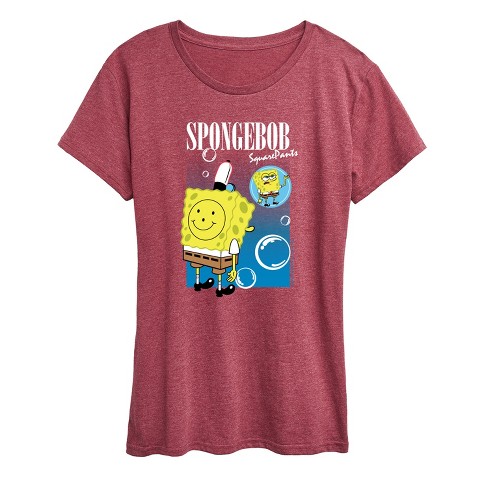 Women's - Spongebob Squarepants - Bubbles Short Sleeve Graphic T-Shirt - image 1 of 4