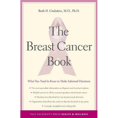 The Breast Cancer Book - (Yale University Press Health & Wellness) by  Ruth H Grobstein (Paperback)