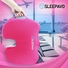 Refurbished Sleepavo Pink Memory Foam Seat Cushion for Office Chair - Pillow for Sciatica, Coccyx, Back, Tailbone & Lower Back Pain Chair Pad (Pink) - 4 of 4