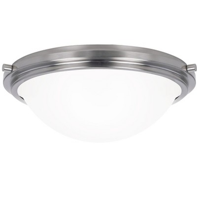 Generation Lighting Winnetka 2 light Brushed Nickel Ceiling Fixture 75661-962