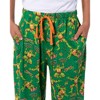 Teenage Mutant Ninja Turtles Men's Tossed Print Sleep Pajama Pants For Adults - 3 of 4