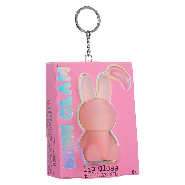 Mini Glam Cosmetics - Brillo Labial Bunny Rosa 3