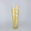 Slickblue Handcrafted Glass Vase, Conical Flower Holder, Slim Table Centerpiece, Indoor Outdoor Use, Color & Size Options - 3 of 4