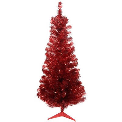 red christmas tree