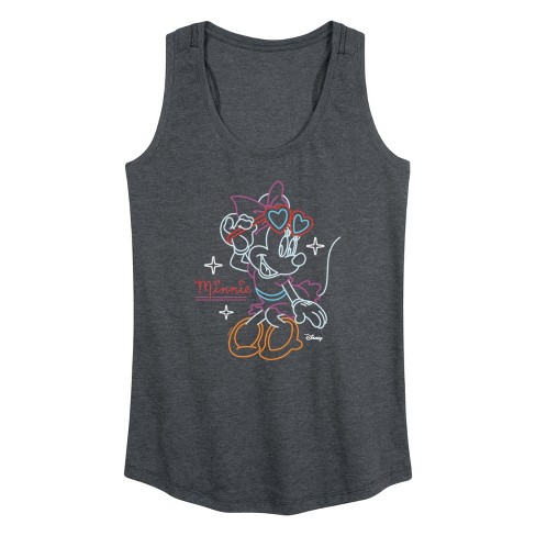 Women's - Disney - Minnie Mouse Graphic Racerback Tank - image 1 of 4