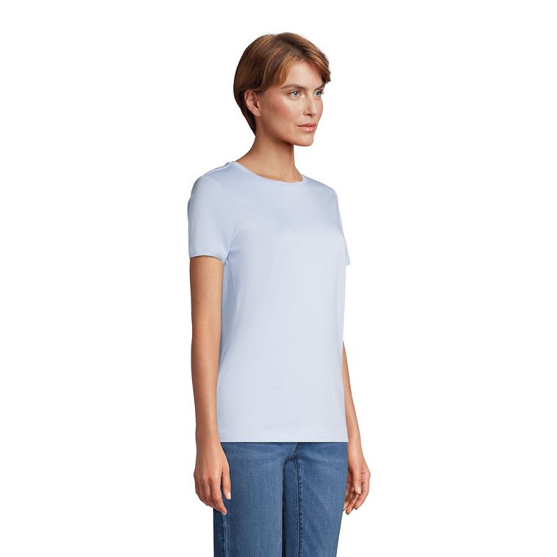Lands' End Women's Relaxed Supima Cotton T-Shirt, 4 of 6