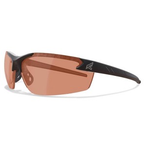 Edge Eyewear Zorge G2 Safety Glasses Amber Lens Black Frame - 1 of 1