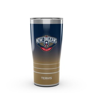 NBA New Orleans Pelicans 20oz Ombre Stainless Steel Tumbler - 1 of 4