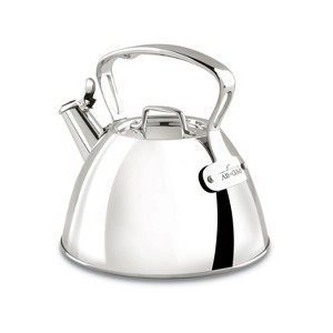 All-Clad Gourmet Accessories, Stainless Steel Stovetop Tea Kettle, 2 quart - 1 of 4