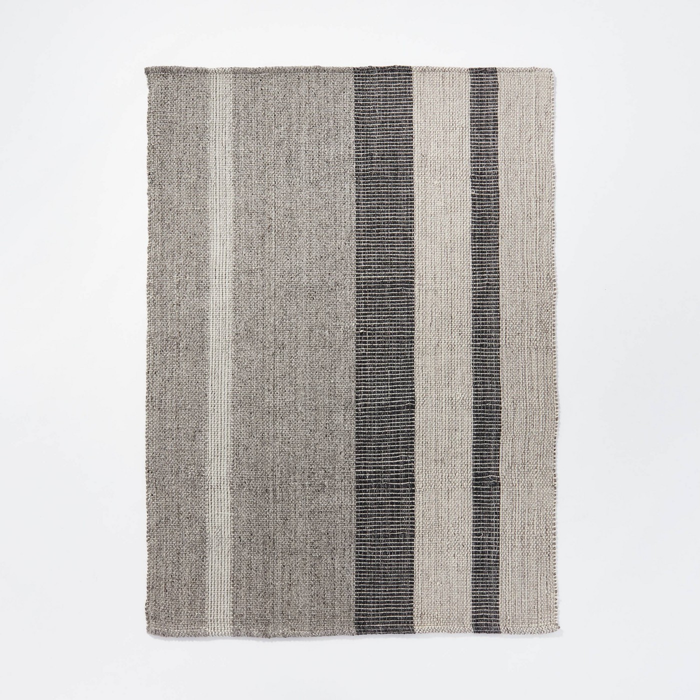 7'x10' Wellsville Handloom Flatweave Stripe Rug Gray by Threshold x Studio McGee