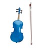 AZL1 Life Concept Orchestral String Instruments 4/4 Full Size Acoustic Violin Complete Set with Case Bow and Rosin, Blue, 31.5"*9.84"*4.92" - 2 of 4