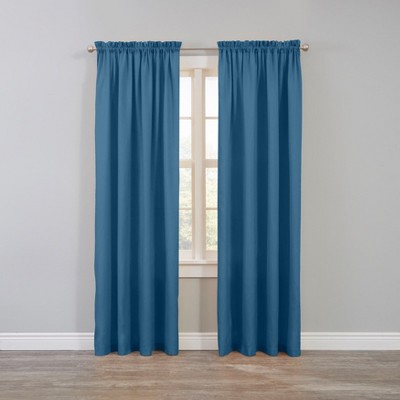 BrylaneHome BH Studio Microfiber Rod-Pocket Panel