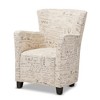 French script chair and ottoman new arrivals