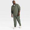 Men's Quilted Fleece 1/2 Zip Pullover Sweatshirt - All In Motion™ - 3 of 3
