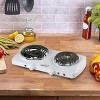 Brentwood Electric 1000w Single Hot Plate In Chrome Finish : Target