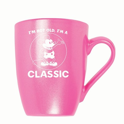 Elanze Designs Steamboat Willie I'm Not Old I'm A Classic 10 ounce New Bone China Coffee Tea Cup Mug, Princess Pink