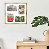 PosterPalooza | Metallic Gold Bronze Finish Collage Frame - White Mat, 20 Frame Sizes, UV Acrylic - 4 of 4