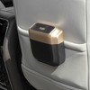 Unique Bargains Car Trash Can Hanging Car Door Plastic Trash Bin 1 Set - 3 of 4