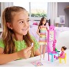 Barbie Teacher Doll with Brunette 11" Fashion Doll, 1 Toddler Doll, and Teaching Accessories - 2 of 4