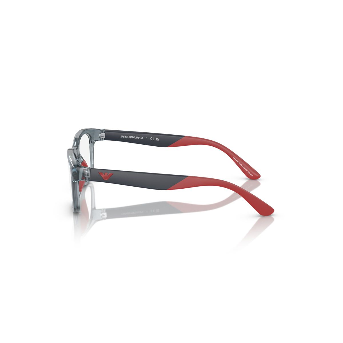 Emporio Armani EK3001 47mm Child Pillow Eyeglasses - prescription-ready - thumbnail 3