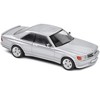1990 Mercedes-Benz 560 SEC AMG WideBody Silver Metallic 1/43 Diecast Model Car by Solido - 4 of 4