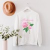 Simply Sage Market Women's Graphic Sweatshirt Alabama Flower Colorful - 3 of 4