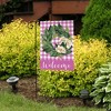 Briarwood Lane Garden Flag 12x18 For Outdoor Pink Magnolia Wreath Spring Burlap For Spring Garden Flag Flags For Outside - 4 of 4