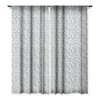 Holli Zollinger Paloma Blue Single Panel Sheer Window Curtain - Deny Designs - 3 of 4