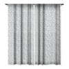 Holli Zollinger Paloma Blue Single Panel Sheer Window Curtain - Deny Designs - image 3 of 4