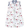 Hudson Baby Infant Boys Premium Quilted Sleeveless Sleeping Bag and Wearable Blanket, Boys Farm Animals - 3 of 3