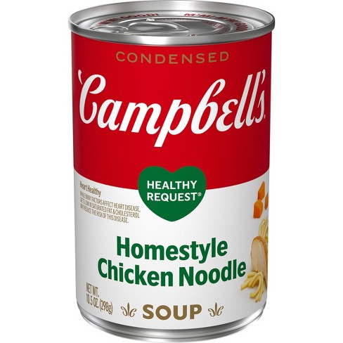 Campbell's Condensed Healthy Request Homestyle Chicken Noodle Soup - 10.5oz - image 1 of 4