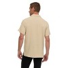 Super Triple Goose Men’s AIRFLOW Active Stretch Camp Collar Shirt – Short Sleeve, Lightweight, Breathable Button-Down Top - 2 of 4