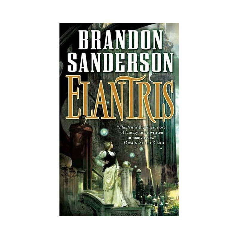 Elantris - by  Brandon Sanderson (Paperback), 1 of 2