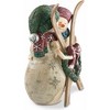 Pavilion Gift Company - Love - 4.5" Snowcouple with Skis - Decorative Objects - 3 of 4