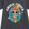 Girls' - LOL Surprise! - Chica Chica Tropical Graphic Short Sleeve Fleece Dress - 2 of 3