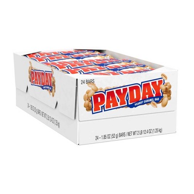 PayDay Peanut Caramel Bars - 24ct/44.4oz